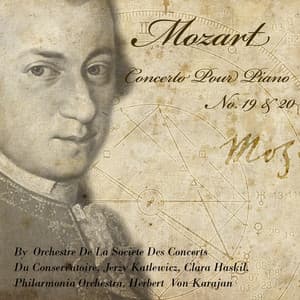 Mozart: Concerto Pour Piano No. 19 & 20 - Orchestre De La Société Des Concerts Du Conservatoire