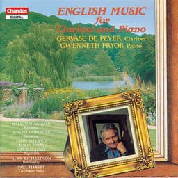 English Music For Clarinet & Piano - Gervase De Peyer