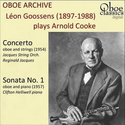Léon Goossens plays Arnold Cooke - Arnold Cooke