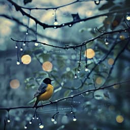 Nature Rain Lullabies: Binaural Birds Sleep - 80 88 Hz - Sleeping Music