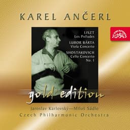 Ančerl Gold Edition 42. Liszt: Le Préludes - Bárta: Viola Concerto - Shostakovich: Cello Concerto No. 1 - Karel Ančerl