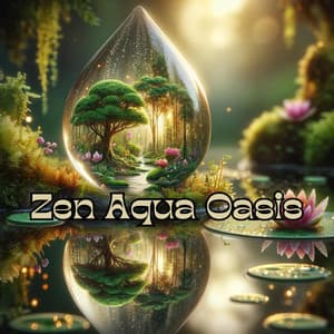 Zen Aqua Oasis: Relaxing Zen Music with Water Sounds, Ethereal Serenity Ambiance - Zen Relaxation Academy