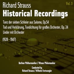 Richard Strauss: Historical Recordings, Volume 3 - Richard Strauss