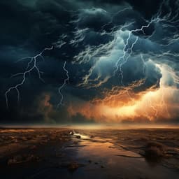 Thunder Meditation Echoes: Tranquil Storm Harmonies - MEDITATION PEACE MOVEMENT