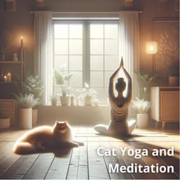 Cat Yoga and Meditation for the Heart: Love and Compassion - Relax Yoga Music Meditation