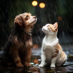 Lluvia Melódica: Serenidad Para Mascotas - Verde 5