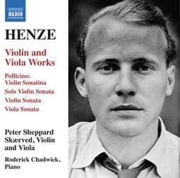 Henze: Violin & Viola Works - Hans Werner Henze