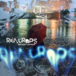 Raindrops - Bronze Lantern