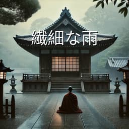 繊細な雨: アジアの寺院の静寂な瞑想 - New Age Instrumental Music