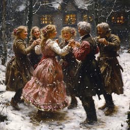 Dorfbewohner Tanzen Am Weihnachtstag - Choralbeatpeople