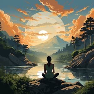 Corrientes De Paz: Ecos Ambientales De Relajación - Sonidos de menos