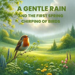 A Gentle Rain and the First Spring Chirping of Birds - Healing Rain Sound Academy