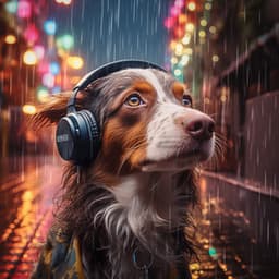 Rainfall Doggie Reflections: Music in the Rain - Morning Calm Playlist