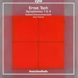 Toch: Symphonies Nos. 1 & 4 - Ernst Toch