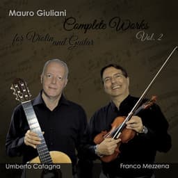 Mauro Giuliani: Complete Works for Violin And Guitar, Vol. 2 - Mauro Giuliani