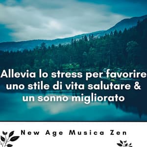 Allevia lo stress per favorire uno stile di vita salutare & un sonno migliorato - New Age Musica Zen