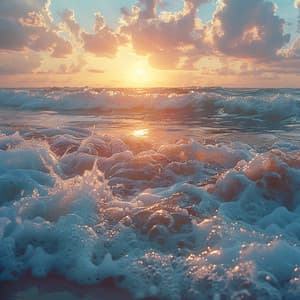 Mantras Oceánicos: Ondas De Armonía Del Yoga - Sinfonía de fuego binaural del yoga