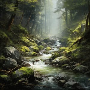 Sueño Del Río: Canciones De Cuna Binaurales Del Agua - Ritmos binaurales Música para dormir