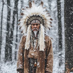 Flute of the Frost: Native American Flute Sounds for Meditation, Healing, and Peace - George Woode