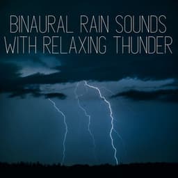 Binaural Rain Sounds with Relaxing Thunder - Binaural Collective