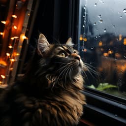 Felinos Con Truenos Binaurales: Tormenta Armónica - Paisajes Binaurales