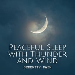 Serenity Rain: Peaceful Sleep with Thunder and Wind - The Rain Factory