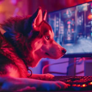 Soothing Melodies for Dogs for Quiet Nights - Brain Stimulation Consort