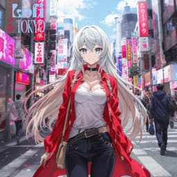 Bright City Lofi - Lofi Kitty