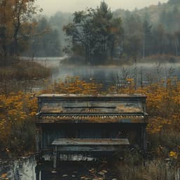 Escapes Rítmicos: Armonía De La Música De Piano - Piano y lluvia