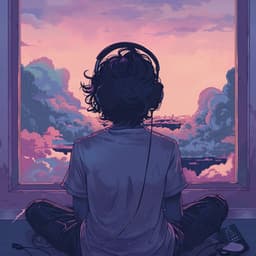 Lofi Rhythms: Urban Soundscapes Unfold - Nature Sounds Like Freedom