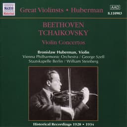 Tchaikovsky / Beethoven: Violin Concertos - Bronislaw Huberman