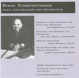 Music for Soloists and Orchestras - Dinos Constantinides