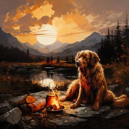 Aria De La Luz Eterna Del Fuego Para Perros: Música Para Aliviar El Estrés - Sonidos de la Tierra