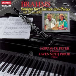 Brahms: Clarinet Sonatas Nos. 1 & 2 - Johannes Brahms