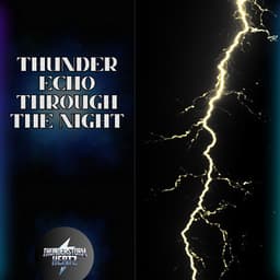 1Hz Thunder Echo Through the Night - Thunderstorm Hertz