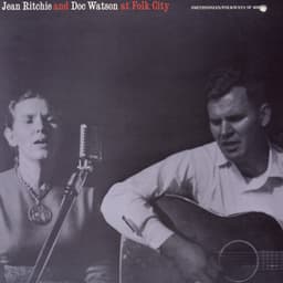 Jean Ritchie and Doc Watson at Folk City - Jean Ritchie