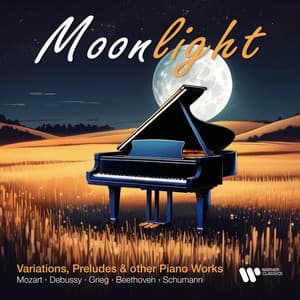 Moonlight. Variations, Preludes and Other Piano Works by Mozart, Debussy, Grieg, Beethoven & Schumann - Walter Gieseking