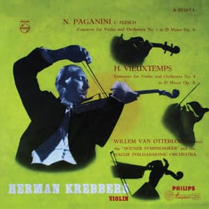 Paganini: Violin Concerto No. 1; Vieuxtemps: Violin Concerto No. 4 - Herman Krebbers