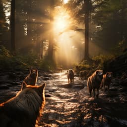 Armonía Para Mascotas Bajo La Lluvia: Melodías Tranquilas Para Compañeros - Música alegre de la mañana