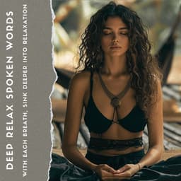 With Each Breath, Sink Deeper Into Relaxation - Deep Relax Spoken Words