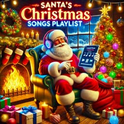 Santa's Christmas Songs Playlist - Chansons de Noël et Chants de Noël