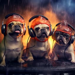 Rain Echoes: Melodic Tails for Canine Calm - Rain Therapy