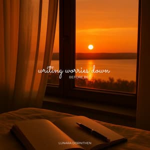 Writing Worries Down Before Bed - Lunara Dornithen