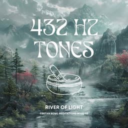River of Light: Tibetan Bowl Meditations in 432 Hz - 432 Hz Tones