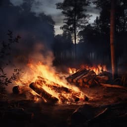 Relajación De Brasa: Armonías Radiantes De Fuego - 101 Relájate