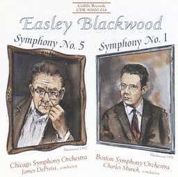 Blackwood: Symphonies Nos. 1 and 5 - Easley Blackwood