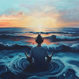 Ocean Meditation: Serene Rhythmic Journey - Bright Noise for Meditation