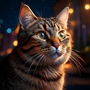 Cats' Peaceful Evening: Gentle Music Vibes - Cat Sleeping Music Project