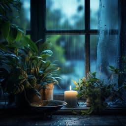 Raindrop Serenity: Piano's Joyful Touch - Piano and Rain