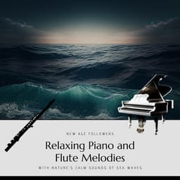 Relaxing Piano and Flute Melodies with Nature's Calm Sounds of Sea Waves - New Age Followers
